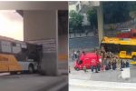 VÍDEO: Ônibus BRT bate forte em pilastra de elevado no Rio; mais de 60 feridos, 5 em estado grave