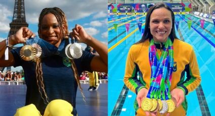 Nadadora paralímpica supera Rebeca Andrade e é a brasileira com mais medalhas na história