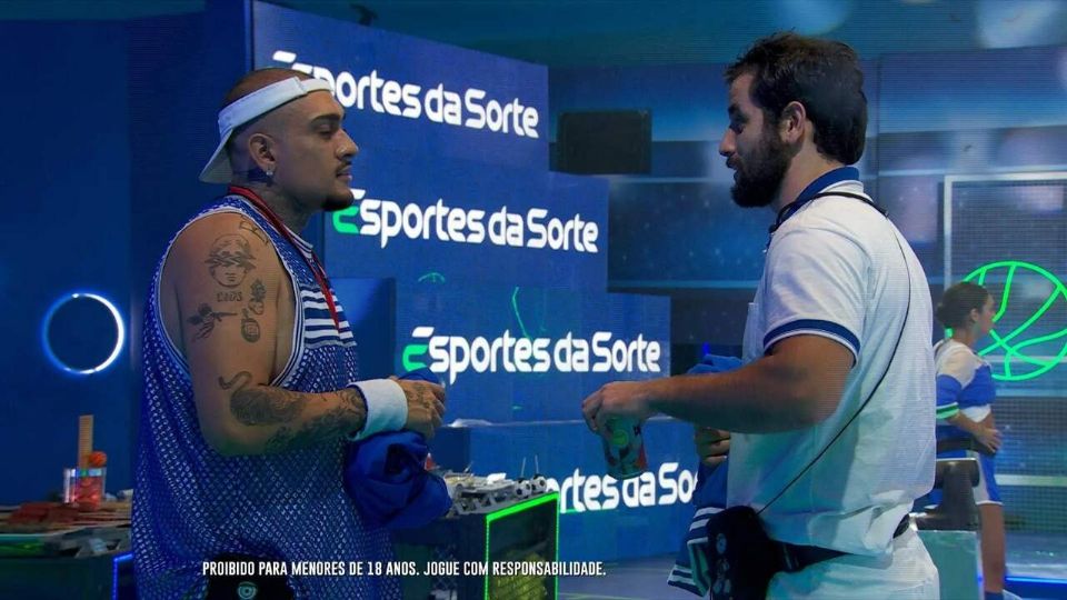 Publicidade da Esportes da Sorte na Globo