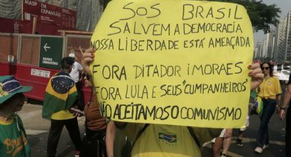 Bolsonarista lamenta a dura vida sob o comunismo no Brasil