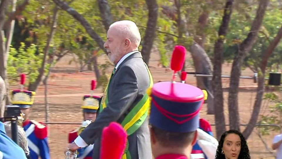 Lula está no desfile de 7 de setembro