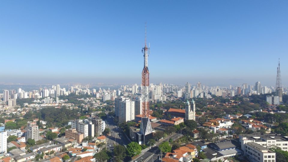 Torre da  TV Cultura em São Paulo