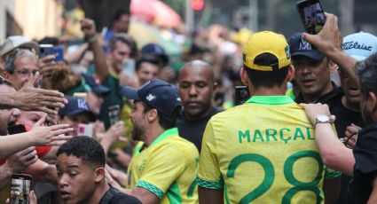 VÍDEO: O exato momento em que Marçal é barrado do palanque de Bolsonaro e sai revoltado