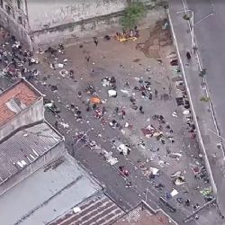 Gestão Nunes constrói muro de 40 metros para confinar usuários da Cracolândia