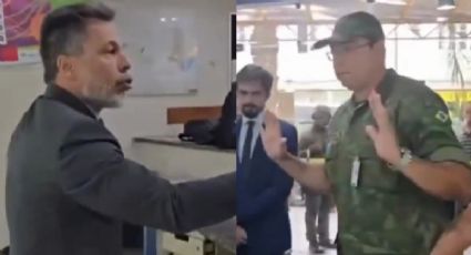 VÍDEO – Presidente de comissão da OAB enfrenta militar da Marinha: "Pegue sua arma!"