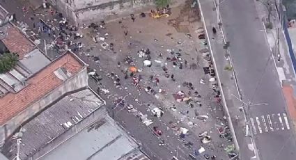 Gestão Nunes constrói muro de 40 metros para confinar usuários da Cracolândia