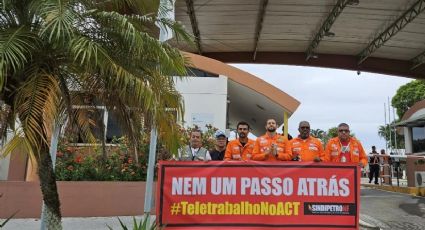 Categoria petroleira realiza atos nacionais contra mudanças no teletrabalho