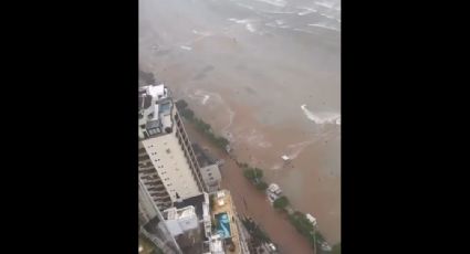 Balneário Camboriú decreta estado de emergência após temporal