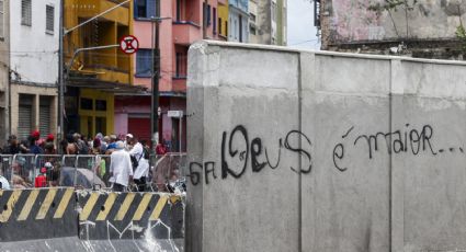 PSOL aciona STF contra Prefeitura de SP por muro que confina Cracolândia