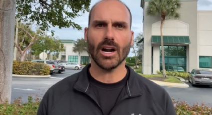 Eduardo Bolsonaro publica vídeo bizarro sobre veto de seu pai na posse de Trump