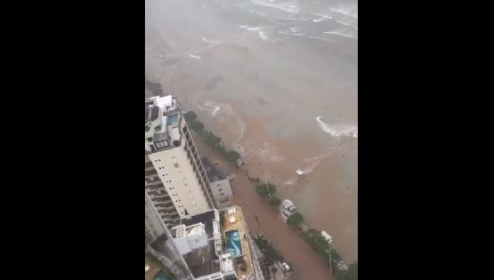 Balneário Camboriú decreta estado de emergência após temporal