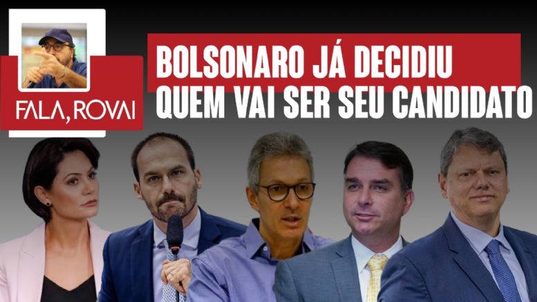 BOLSONARO admite que pode não ser CANDIDATO e JÁ sinaliza quem irá APOIAR