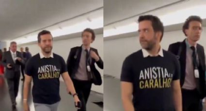 "Anistia é o car*lho": a camiseta de Janones que enfureceu bolsonaristas; veja VÍDEO