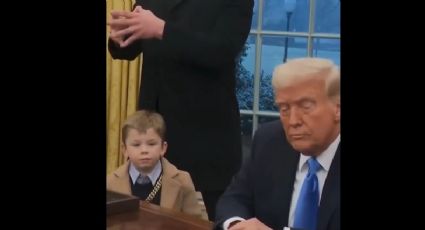 VÍDEO - Filho de Musk manda Trump calar a boca: "Você não é o presidente"