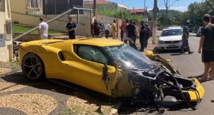 VÍDEO: manobrista de concessionária bate Ferrari em alta velocidade