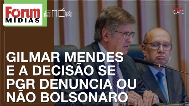 Gilmar Mendes revela se PGR Gonet denuncia ou não Bolsonaro