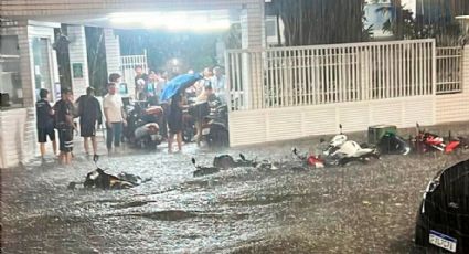 VÍDEOS: Após temporal, Baixada Santista registra maiores acumulados de chuva do estado