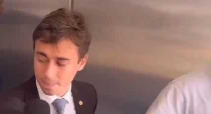 VÍDEO: Nikolas Ferreira se desespera ao ouvir de homem que Bolsonaro vai ser preso