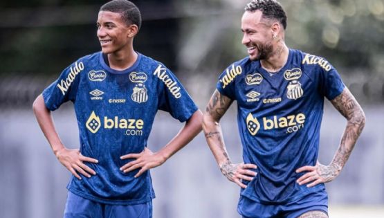 Santos: Filho de Robinho pode fazer sua estreia ao lado de Neymar