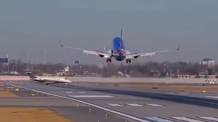 VÍDEO: Avião arremete para não colidir com jatinho e evita tragédia