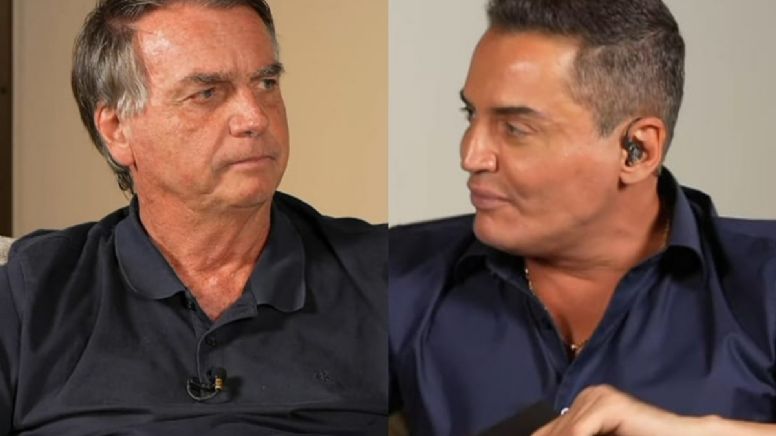 Bolsonaro achou que ia arrasar para cima de Leo Dias, mas confessou até que é brocha