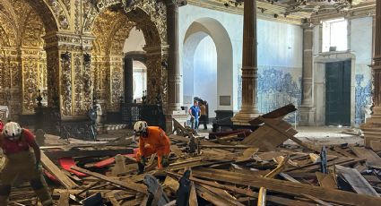 “Igreja do Ouro” desaba no Centro Histórico de Salvador; uma morte é confirmada