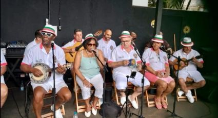 Velha Guarda da União Imperial comanda festa no Chorinho do Aquário em Santos