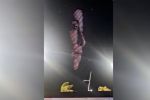 Foto ilustrativa de la nota titulada: VÍDEO: Rosto de Fernanda Torres é projetado com drones no céu de Salvador