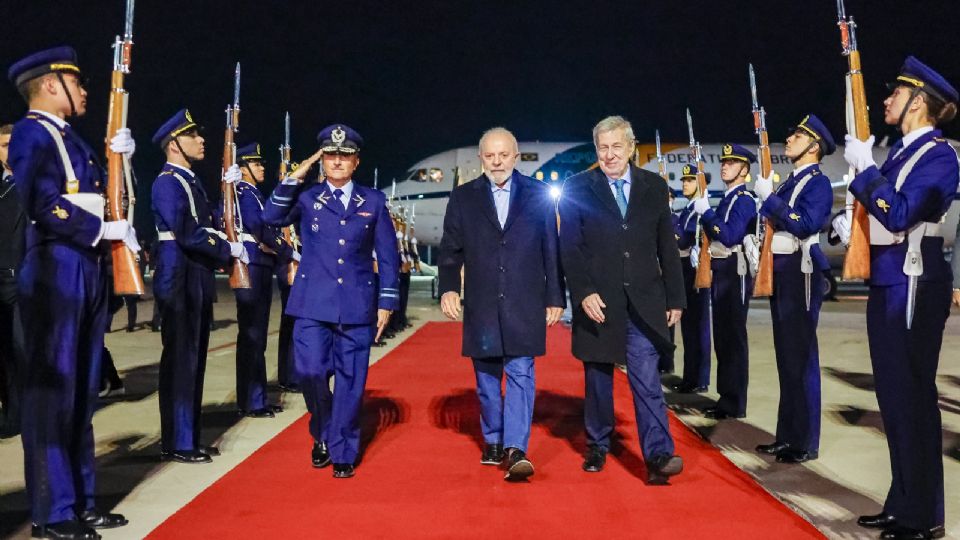 Lula em visita oficial ao Chile no ano passado