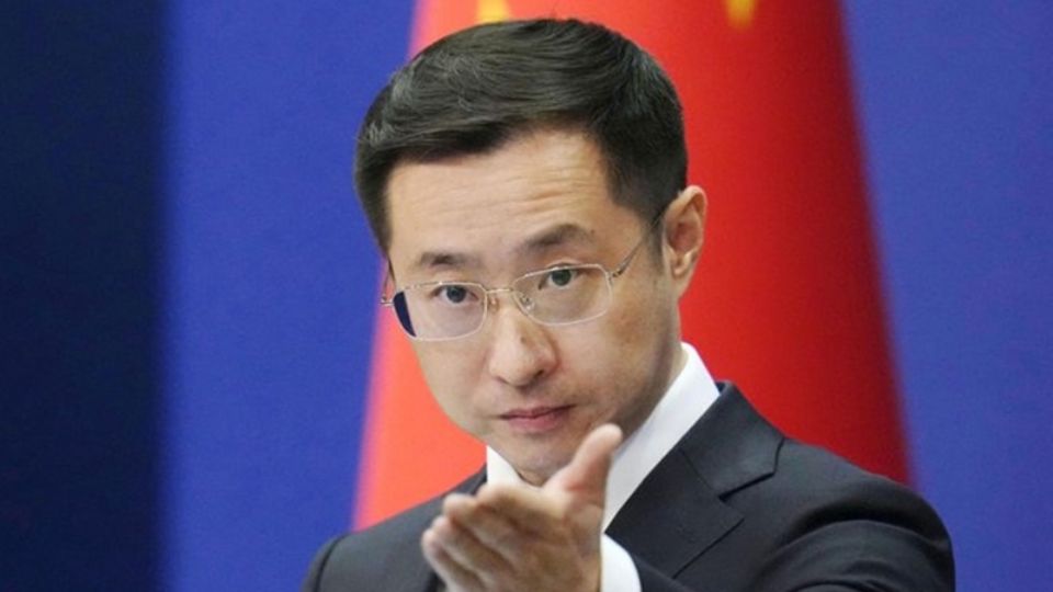 Lin Jian, um dos porta-vozes do Ministro de Relações de Exteriores