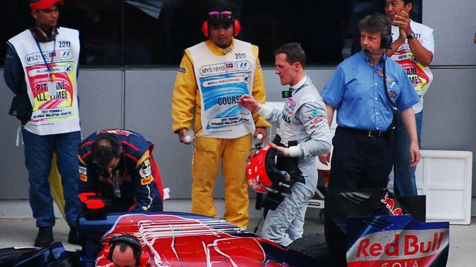 Michael Schumacher, no GP da Malásia de 2011