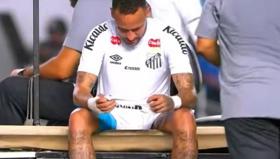 Santos confirma nova lesão em Neymar, nada a ver com anterior
