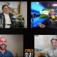 Eduardo Bolsonaro ameaça "outros ministros do STF" com sanções de Trump em live com o pai e Piquet
