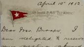 Foto ilustrativa de la nota titulada: Relíquia: O que diz a carta de passageiro do Titanic leiloada por uma fortuna