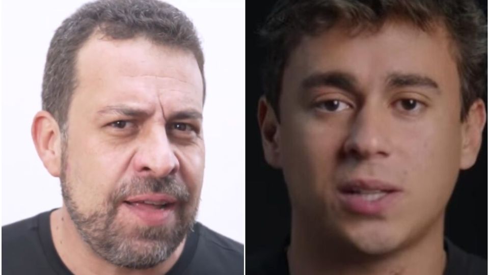 Guilherme Boulos e Nikolas Ferreira