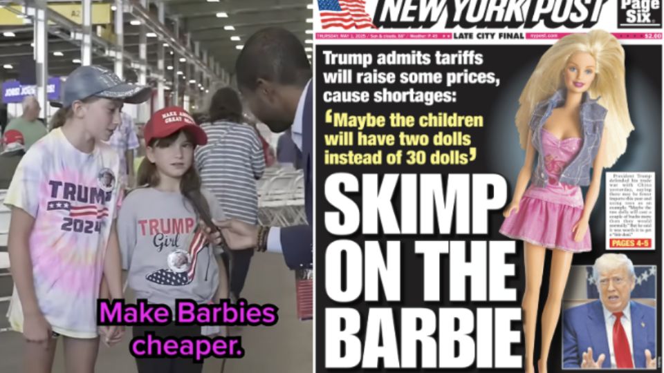 A trumpista que pediu Barbie mais baratas e a capa mordaz do New York Post colocaram Trump na defensiva.