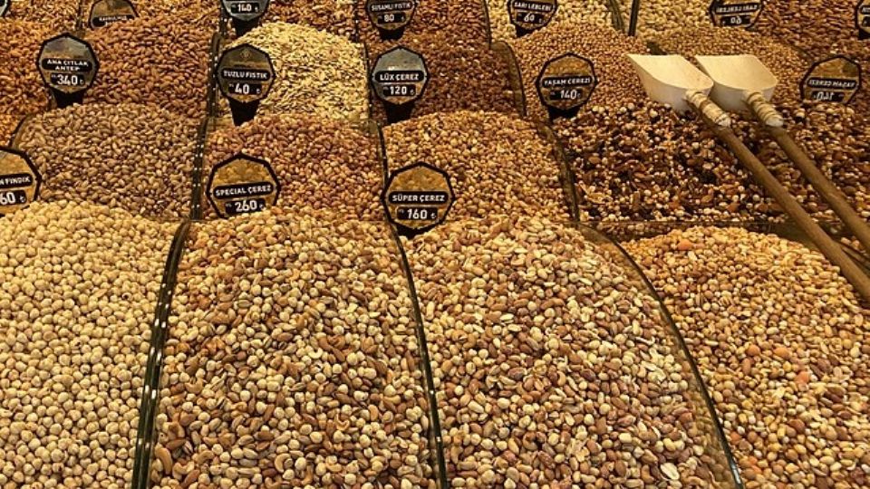 Oleagoniosas em Bazar em Istambul