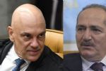 Foto ilustrativa de la nota titulada: Moraes ‘tratora’ petulância de Aldo Rebelo no STF: “Se comporte, ou vai ser preso”