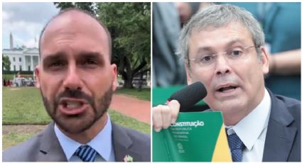 Eduardo Bolsonaro ameaça PT e Lindbergh Farias após ser alvo de pedido de prisão