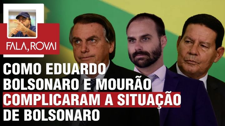 Como Eduardo Bolsonaro e MOURÃO complicaram a situação de BOLSONARO