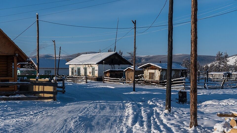 Oymyakon,a República de Sakha, na Rússia
