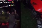 Foto ilustrativa de la nota titulada: VÍDEO: Quadrilha transmite ao vivo assalto em rodovia do litoral de SP