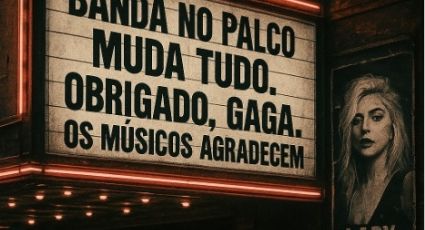 Lady Gaga: produtor agradece por ela usar uma banda e não playback