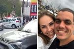 Foto ilustrativa de la nota titulada: Feminicídio: Sargento da PM  invade clínica mata esposa e fere filha no litoral de SP