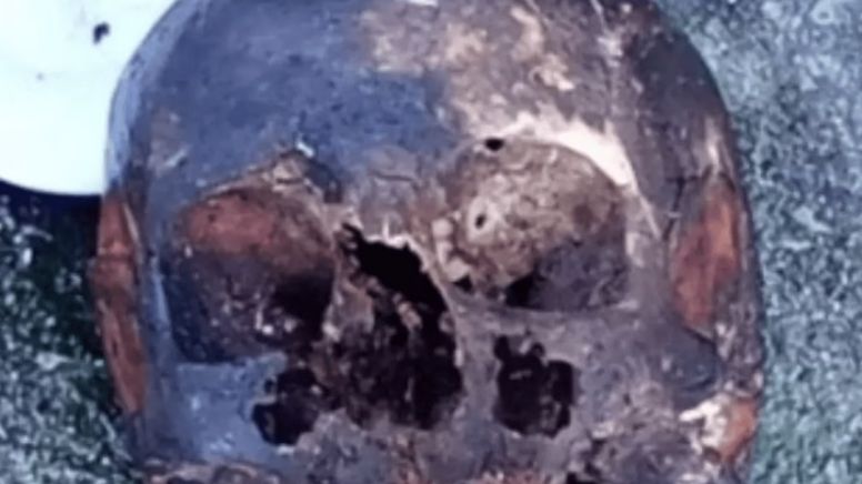 Carta é encontrada ao lado de caveira em Cubatão