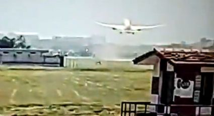 NOVO VÍDEO: Registro mostra com clareza como foi queda de avião na Índia