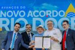 Foto ilustrativa de la nota titulada: Governo oficializa Novo Acordo do Rio Doce para fortalecer ações socioambientais