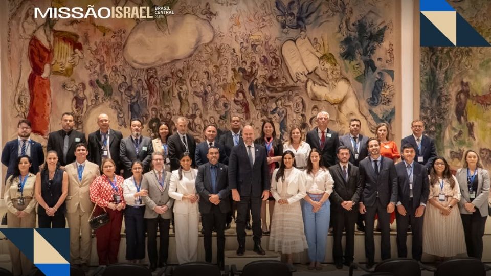 Integrantes do Consórcio Brasil Central estavam em Israel à convite