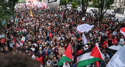 VÍDEOS: Milhares pedem que Lula rompa relações com Israel na Marcha Global pela Palestina em SP