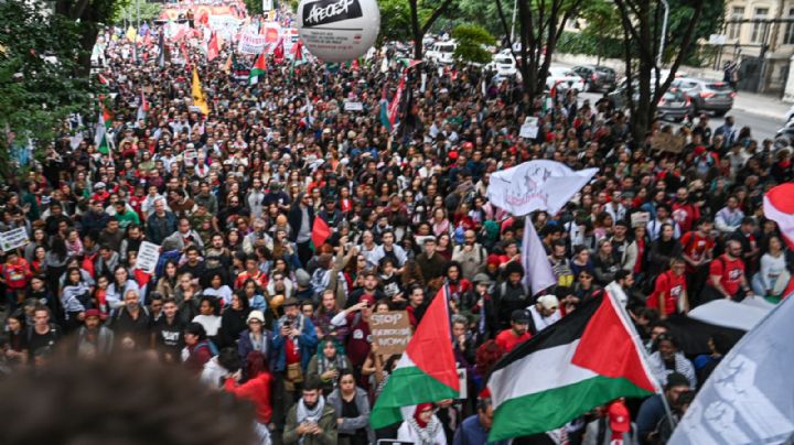 VÍDEOS: Milhares pedem que Lula rompa relações com Israel na Marcha Global pela Palestina em SP